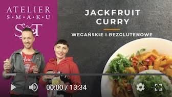 347YT 347. Jackfruit curry   bezglutenowa kuchnia wegańska | Atelier Smaku