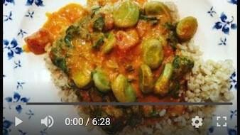 131YT 131. Curry z bobem i pokrzywą   bezglutenowa kuchnia wegańska | Atelier Smaku
