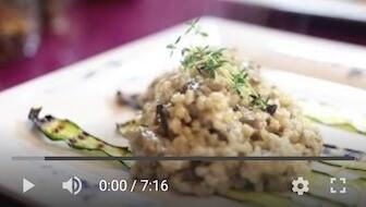 16YT 16. Risotto z grzybami   bezglutenowa kuchnia weganska | Atelier Smaku