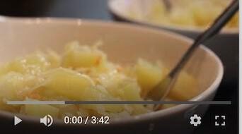 235YT 235. Ziemniaki z kapustą kiszoną   bezglutenowa kuchnia wegańska | Atelier Smaku
