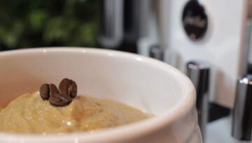 Hummus kawowy bezglutenowa kuchnia wegańska Atelier Smaku