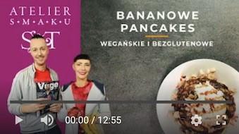bananowe pancaceks odc 361 361. Bananowe pancakes   bezglutenowa kuchnia wegańska | Atelier Smaku